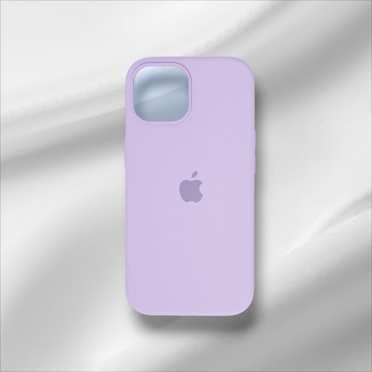 Silicon Back Cover | iPhone 14 Plus (Light Violet, Grip Case, Silicon, Pack of: 1)