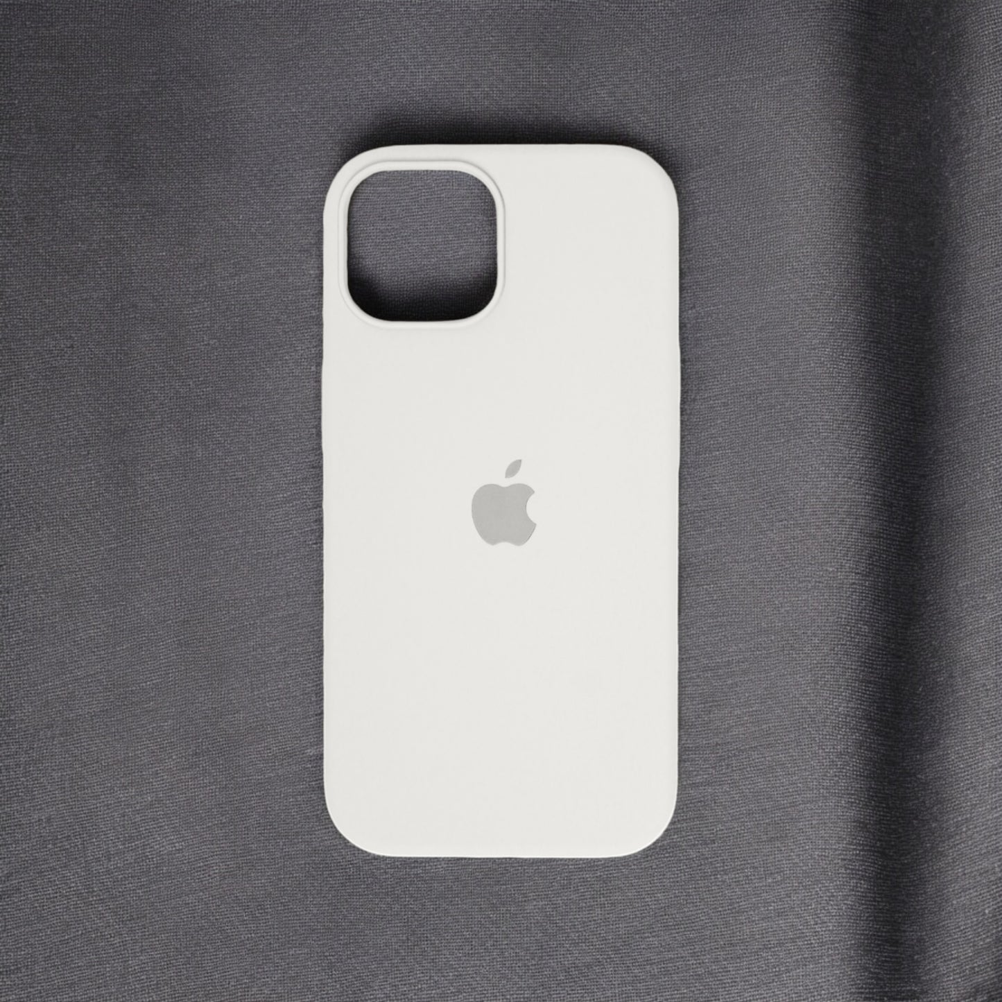 Silicon Back Cover | iPhone 14 Plus (Off White, Grip Case, Silicon, Pack of: 1)