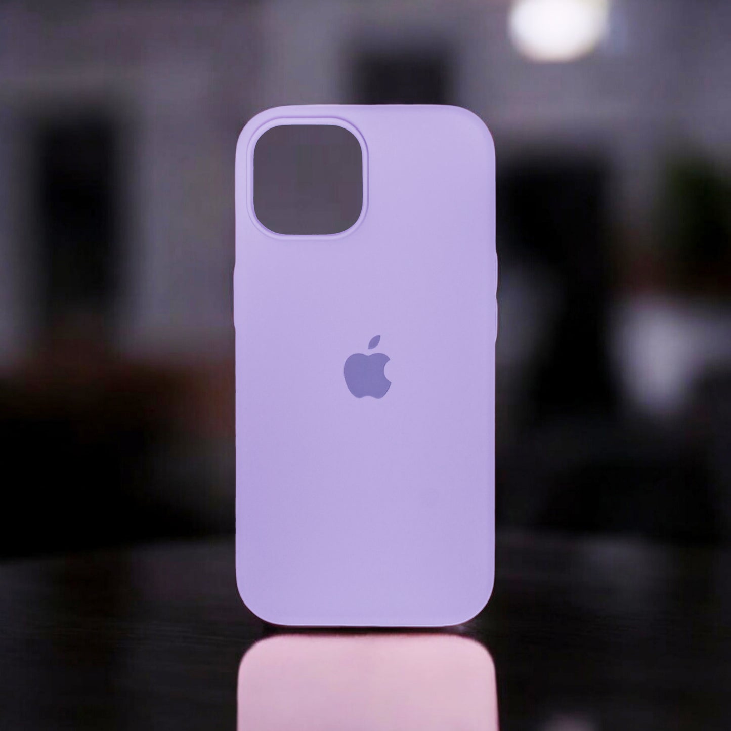 Silicon Back Cover | iPhone 16 Pro (Light Violet, Grip Case, Silicon, Pack of: 1)