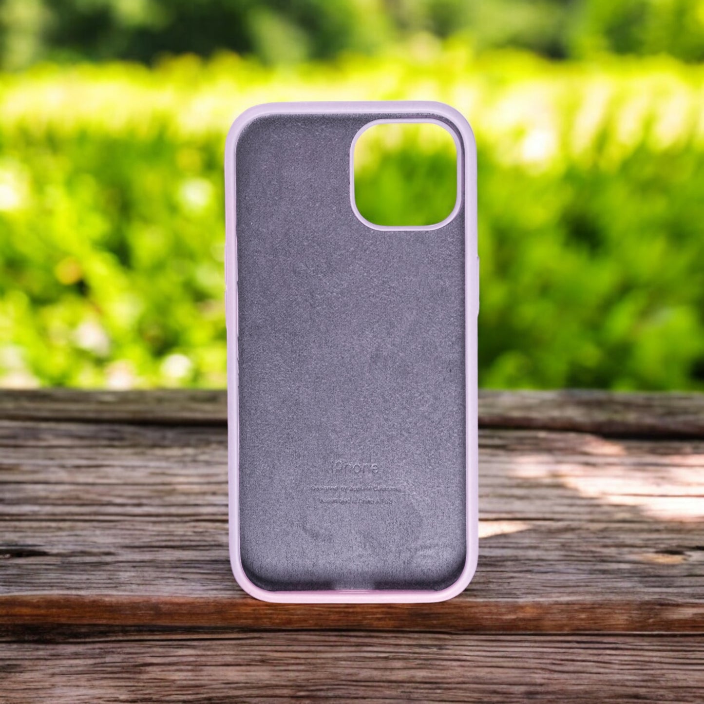 Silicon Back Cover | iPhone 14 (Light Violet, Grip Case, Silicon, Pack of: 1)