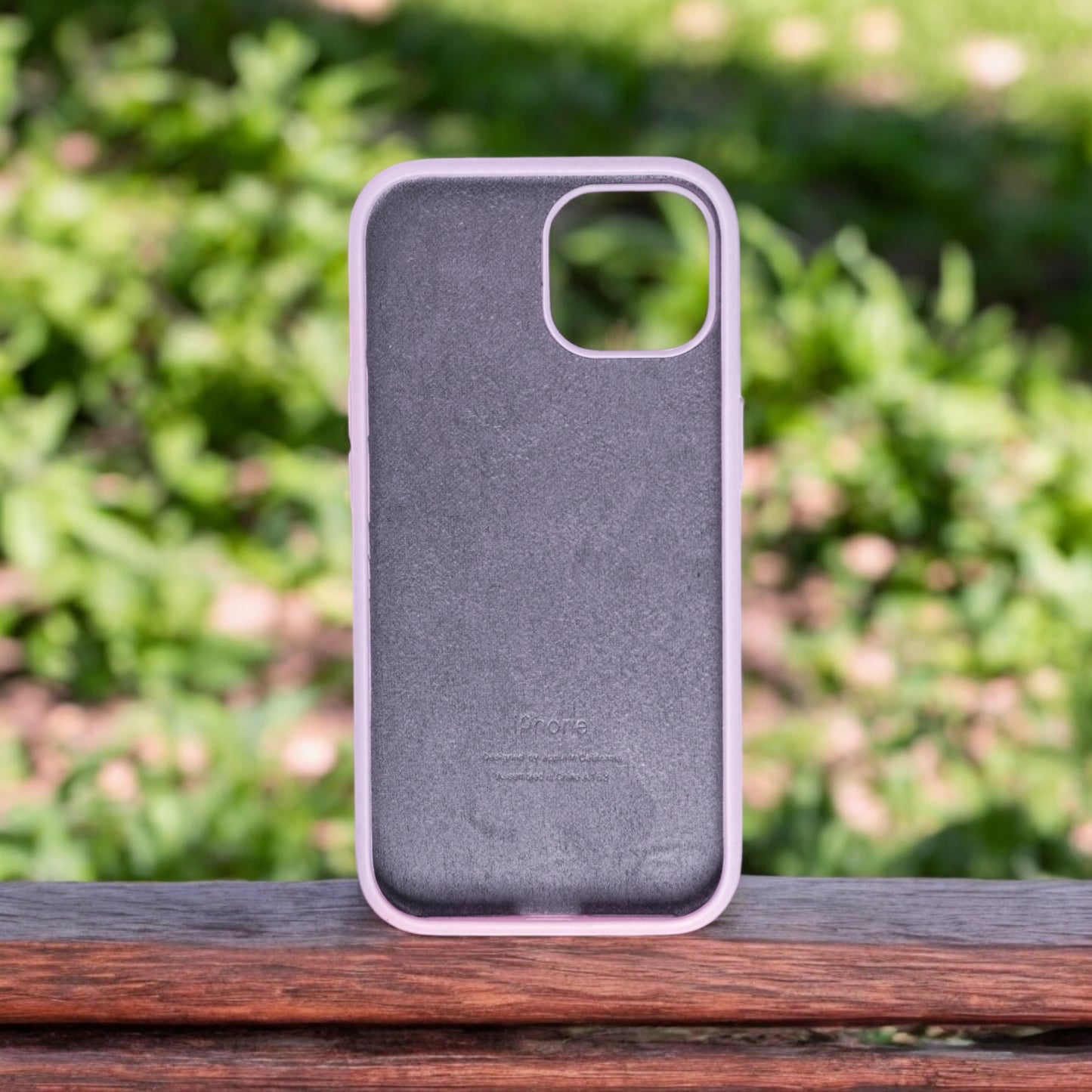 Silicon Back Cover | iPhone 15 Pro (Light Violet, Grip Case, Silicon, Pack of: 1)