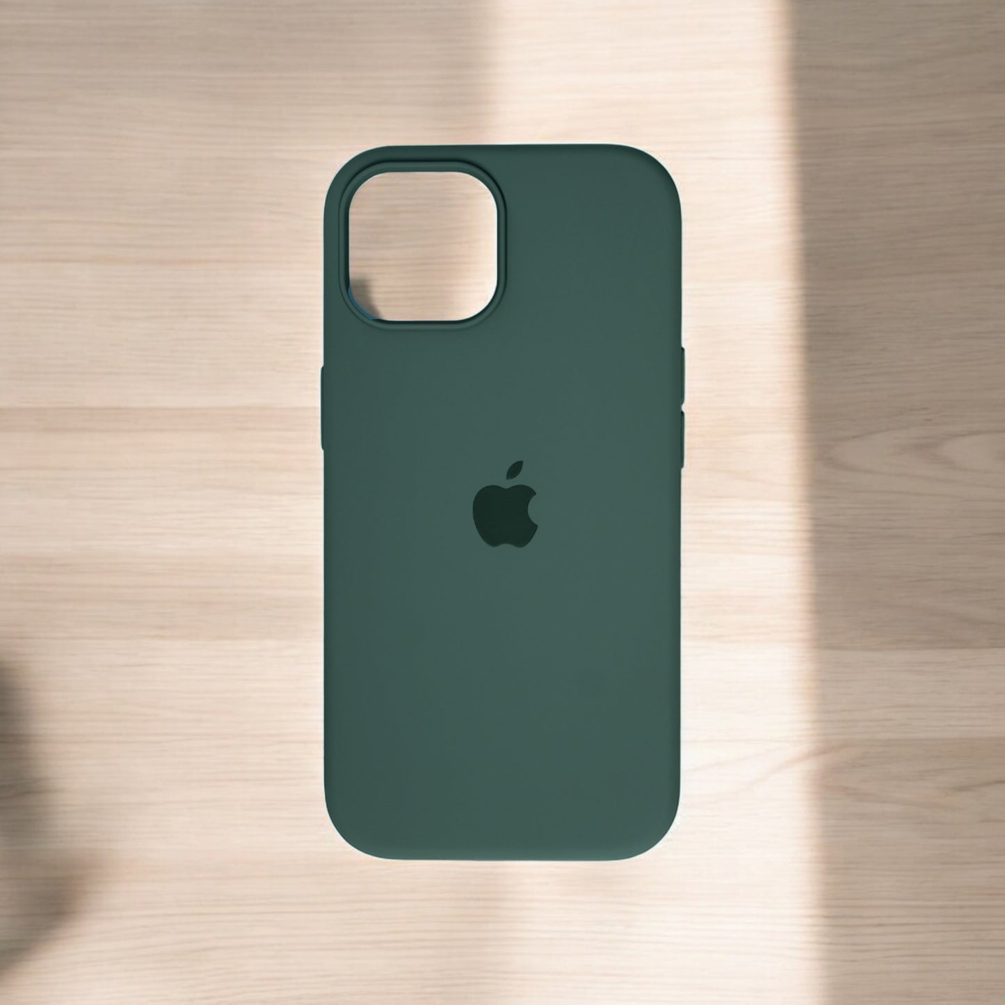 Silicon Back Cover | iPhone 16 Pro Max (Green, Grip Case, Silicon, Pack of: 1)
