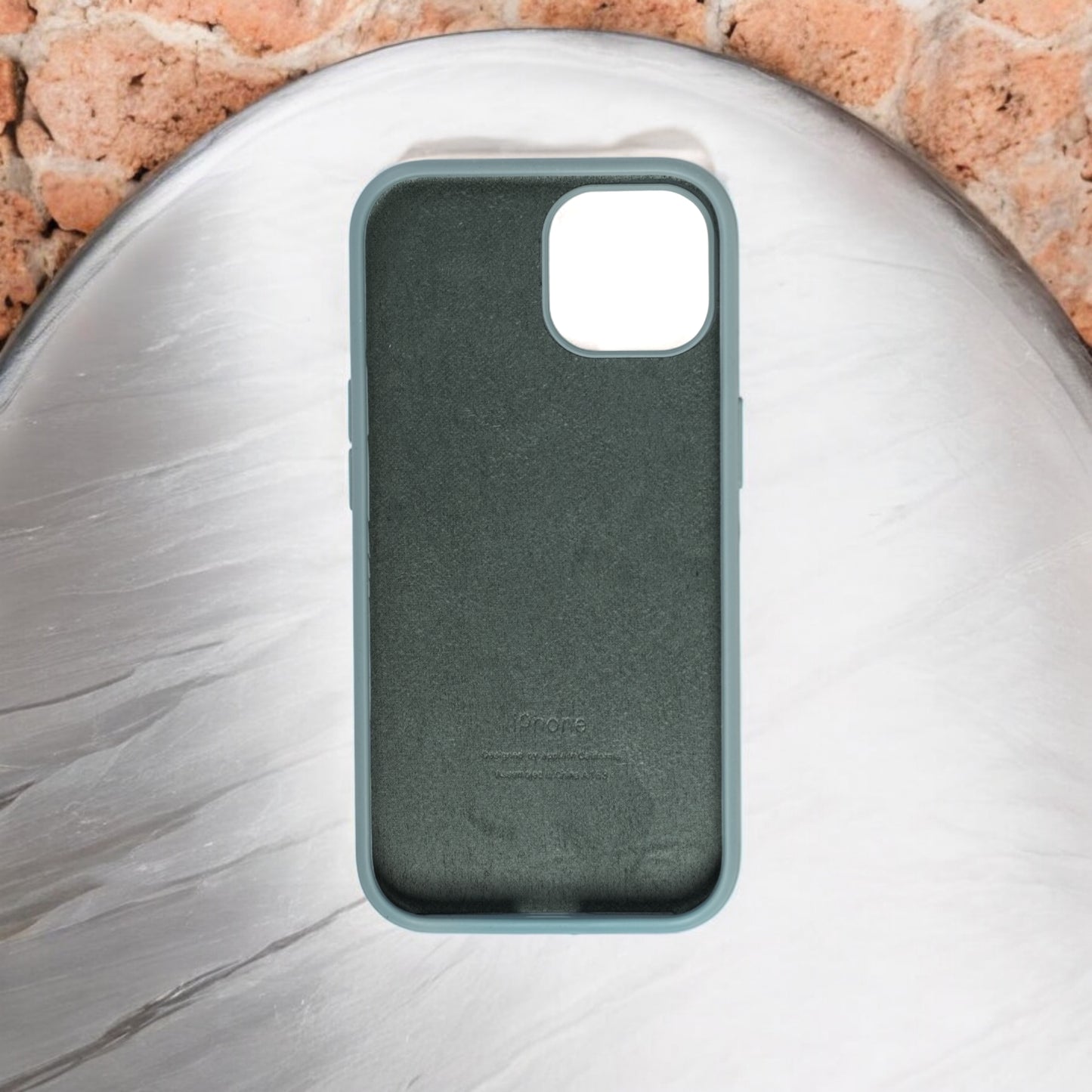 Silicon Back Cover | iPhone 13 mini (Light Grey, Grip Case, Silicon, Pack of: 1)