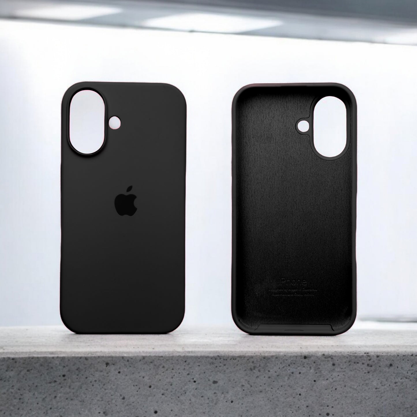 iPhone 17 | Silicon Back Cover | Black, Grip Case, Silicon, Pack of: 1