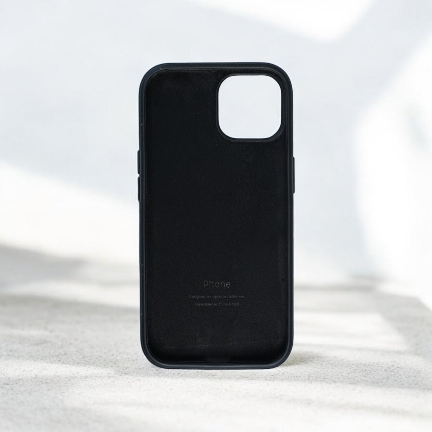 Silicon Back Cover | iPhone 14 Pro Max (Black Grip Case, Silicon, Pack of: 1)