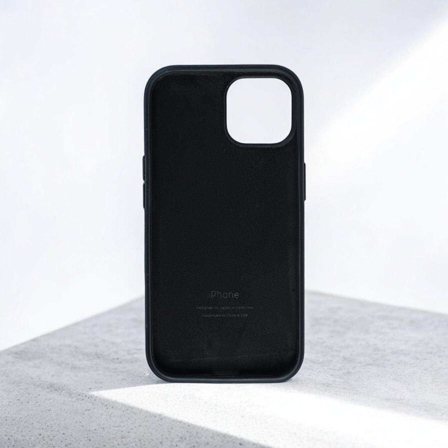 Silicon Back Cover | iPhone 13 Pro Max (Black Grip Case, Silicon, Pack of: 1)