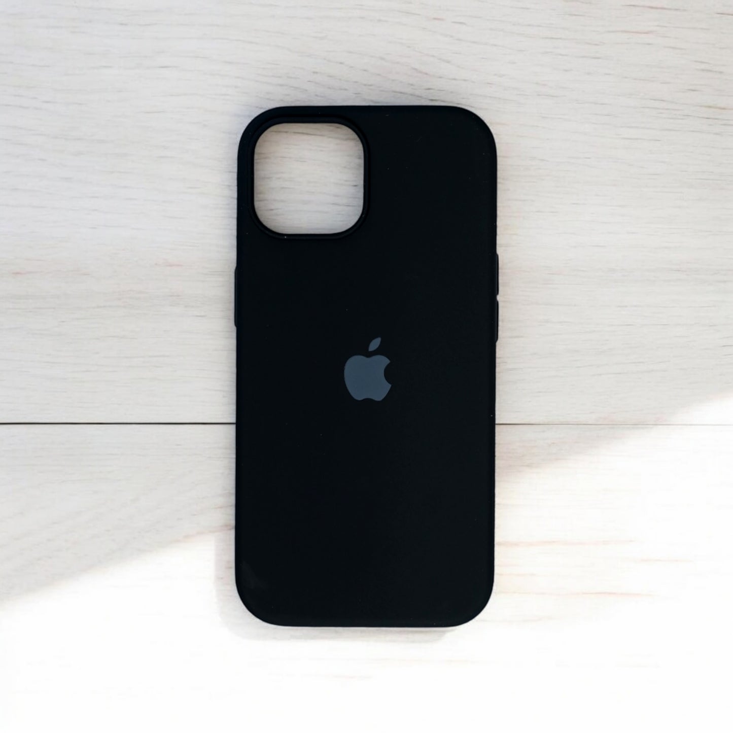 Silicon Back Cover | iPhone 13 Pro Max (Black Grip Case, Silicon, Pack of: 1)
