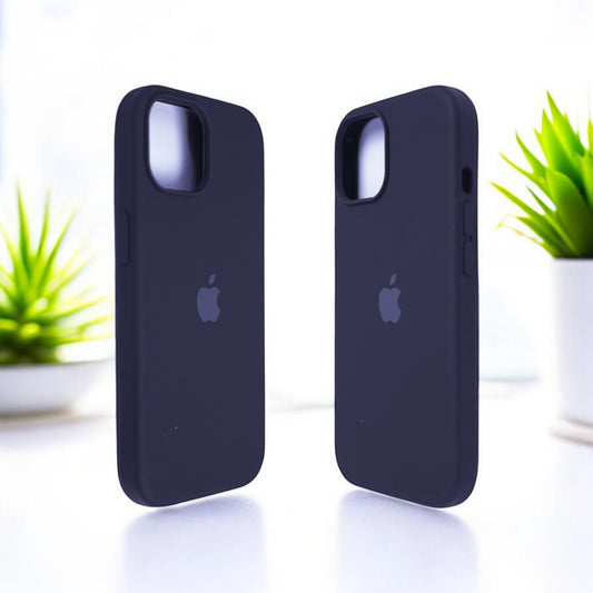 Silicon Back Cover | iPhone 13 Pro Max (Blue & Violet Grip Case, Silicon, Pack of: 1)