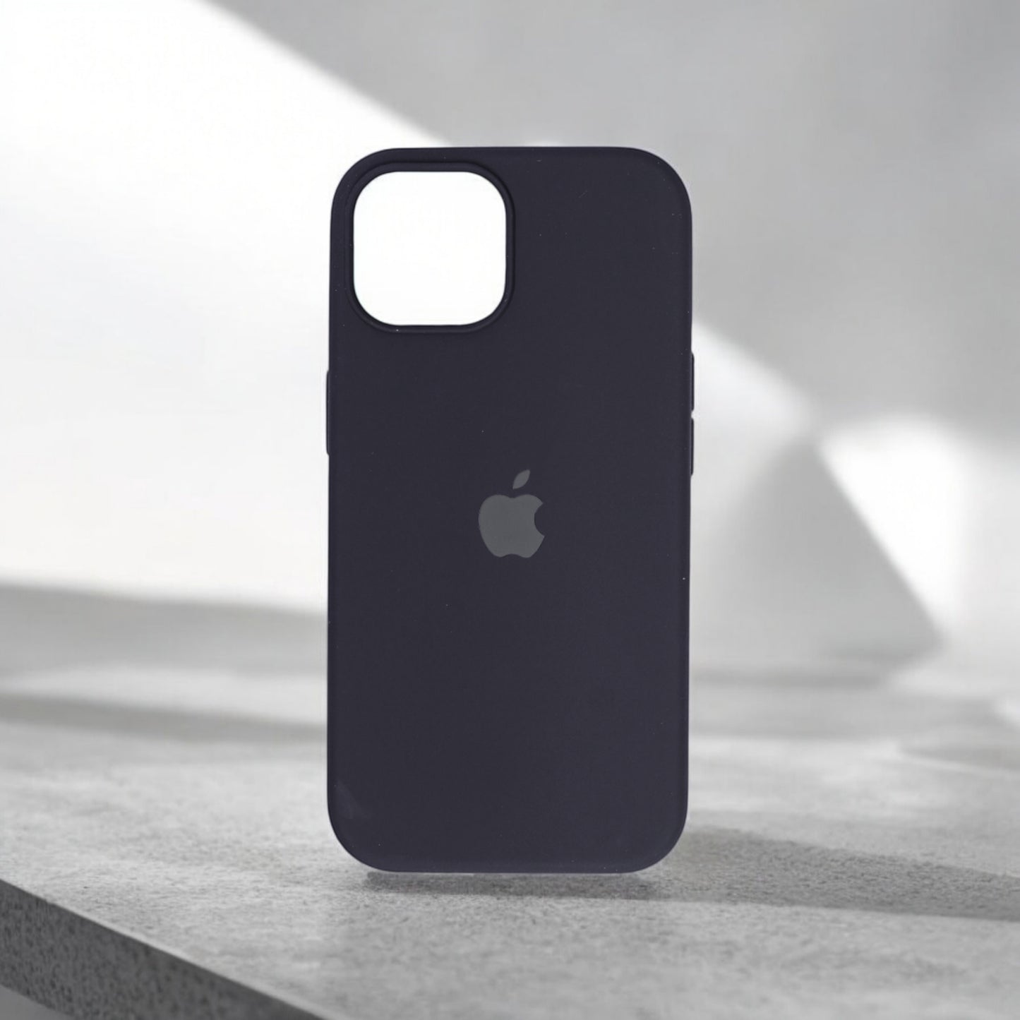 Silicon Back Cover | iPhone 14 Pro Max (Dark Gray Grip Case, Silicon, Pack of: 1)