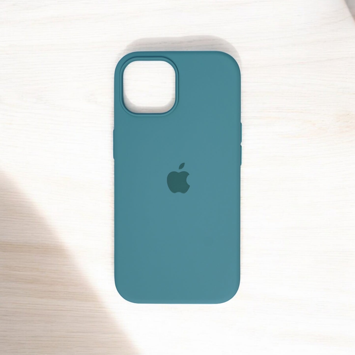Silicon Back Cover | iPhone 15 Plus (Light Blue, Grip Case, Silicon, Pack of: 1)