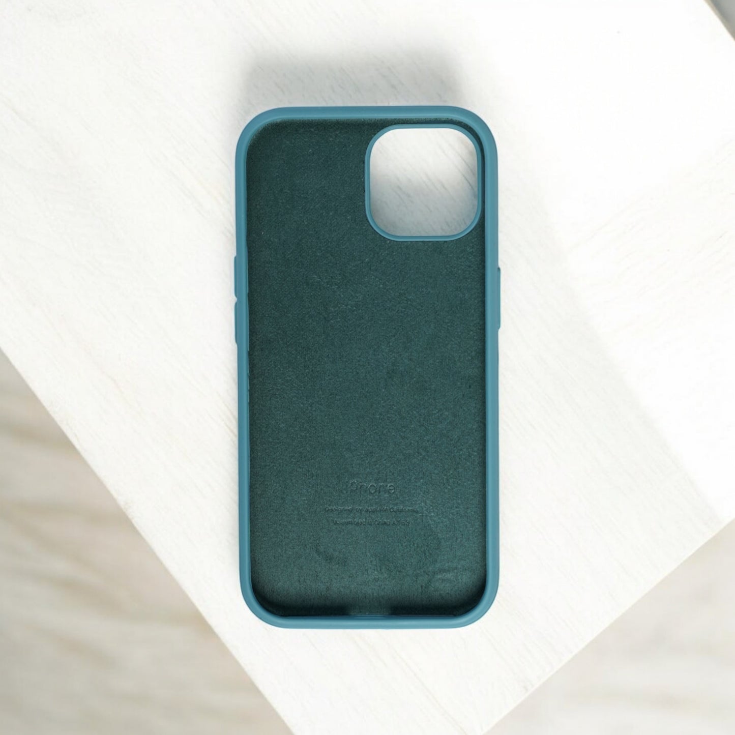 Silicon Back Cover | iPhone 15 Plus (Light Blue, Grip Case, Silicon, Pack of: 1)