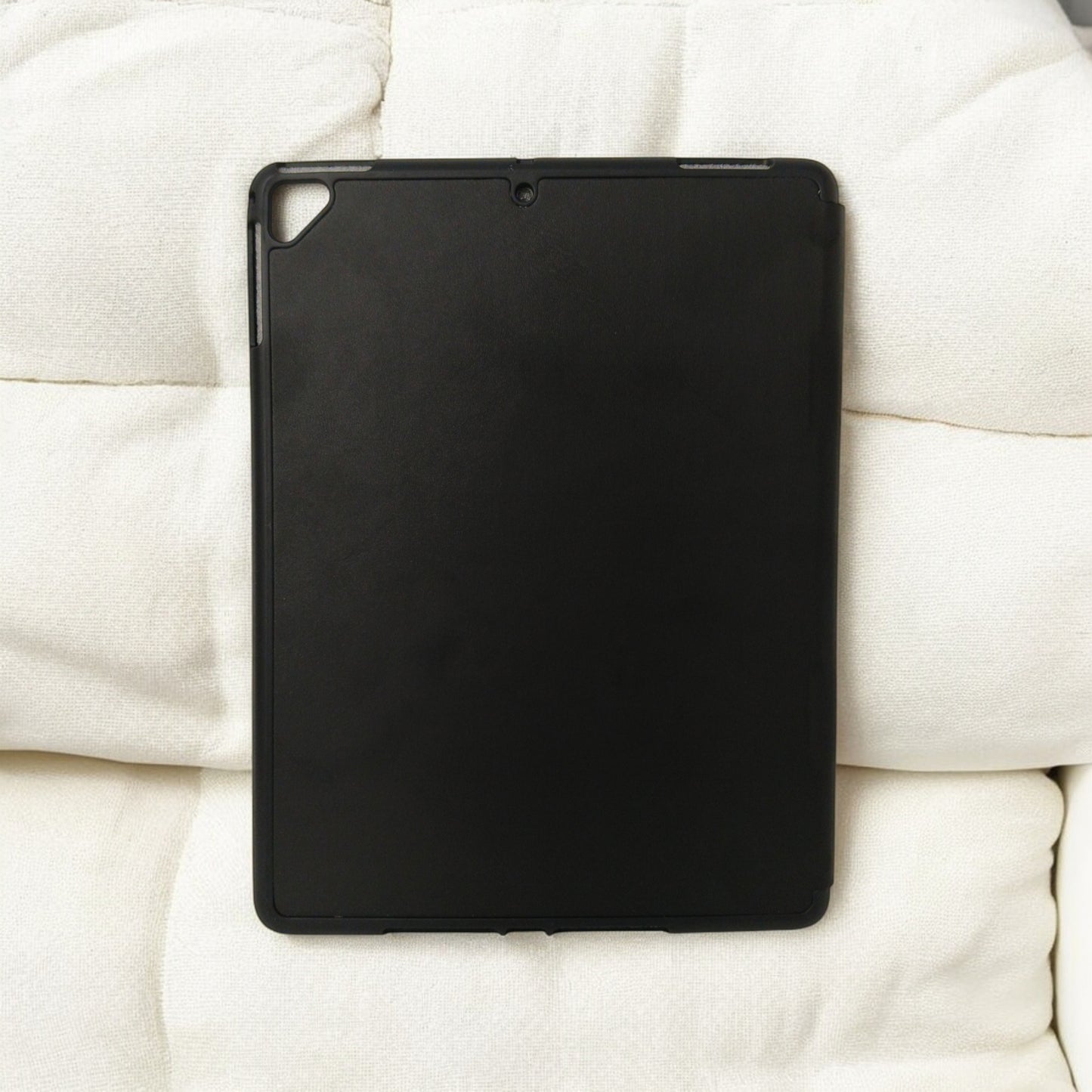 Apple iPad 9.7 Protection Case (Black folding Case, Pack of: 1)