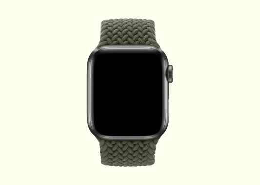 Hunter Green| Braided Solo Loop | iWatch Straps