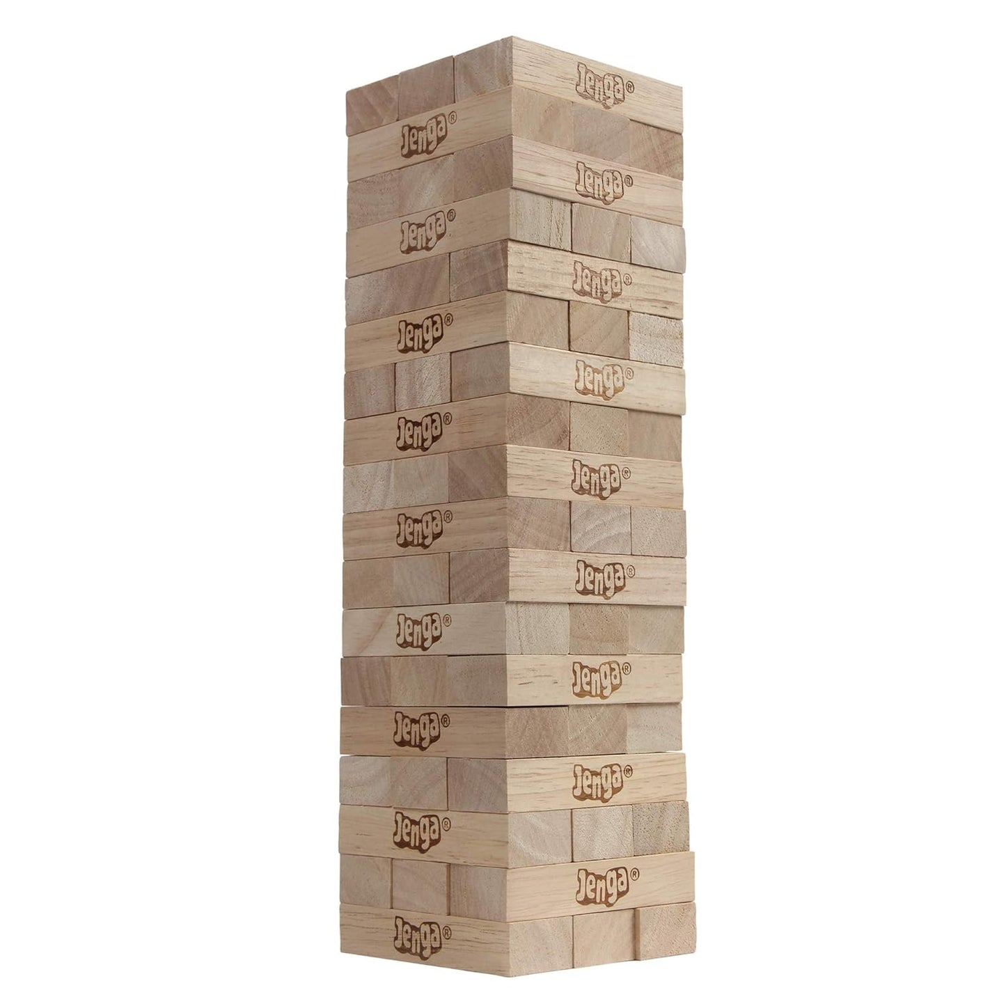 Hasbro Gaming | Jenga Game, Jenga Tube Pack, Original Hardwood Blocks Stacking Tower Game, Fun Family Game, Gift Toy for Kids Ages 6+, Birthday Gift for Boys & Girls