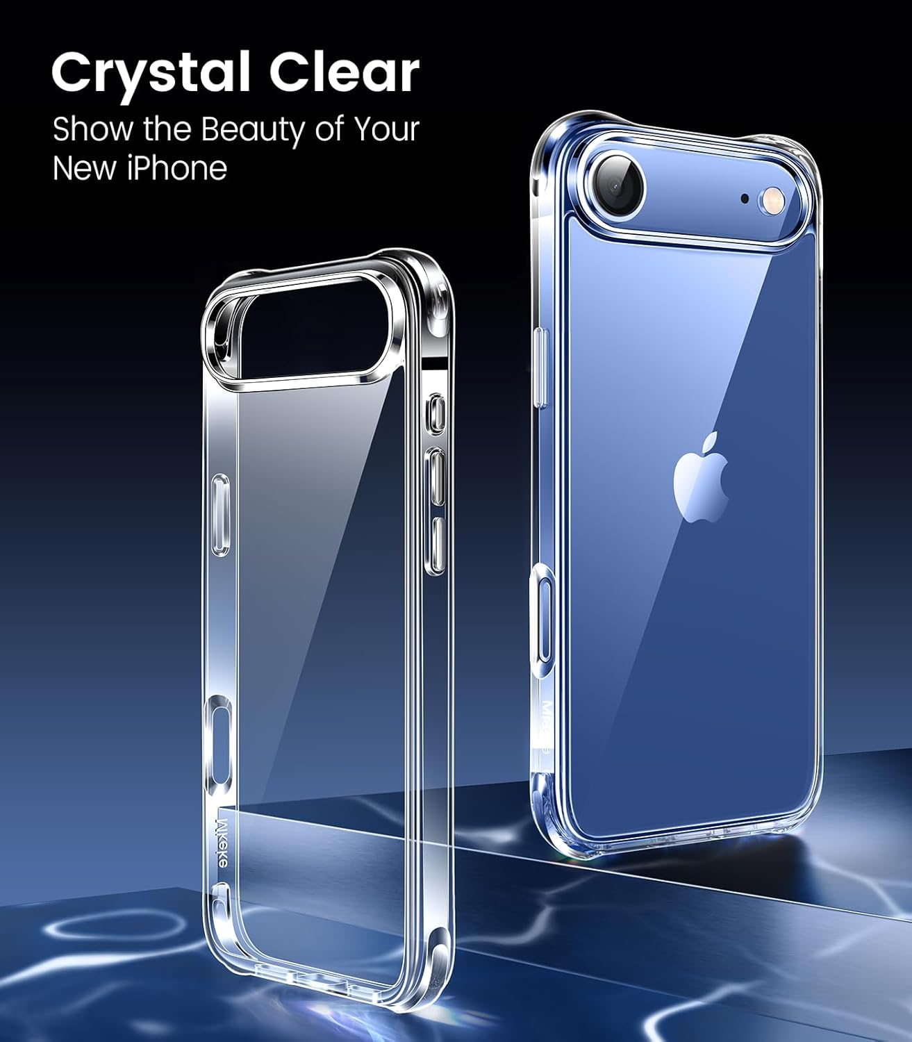 iPhone 17 AIR | Premium Clear Case | Anti-Yellowing, Pack of: 1