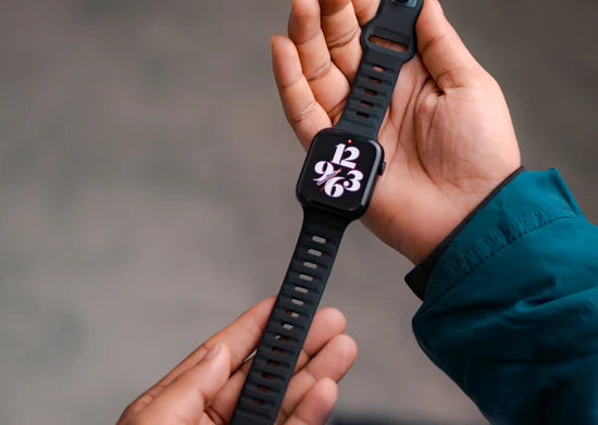Cool Black | Rugged Look | iWatch Straps