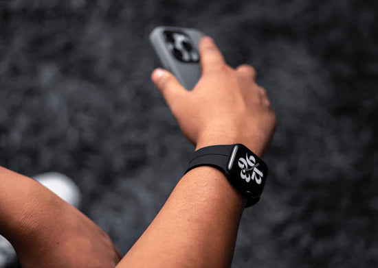 Dark Black | Casual Fit | iWatch Straps