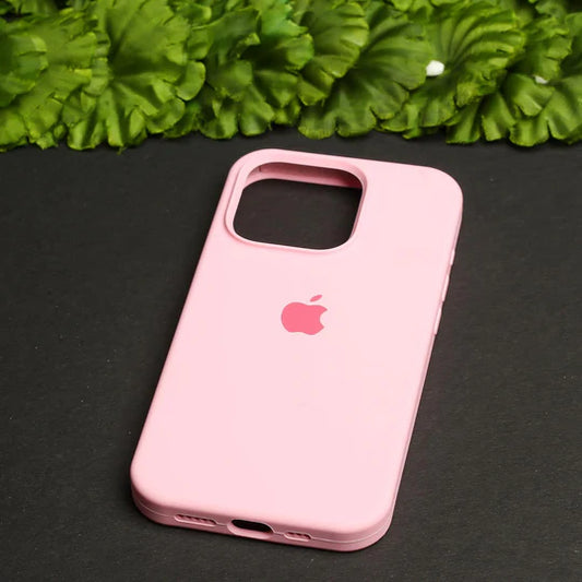 Silicon Back Cover | iPhone 16 Pro Max (Light Pink, Grip Case, Silicon, Pack of: 1)