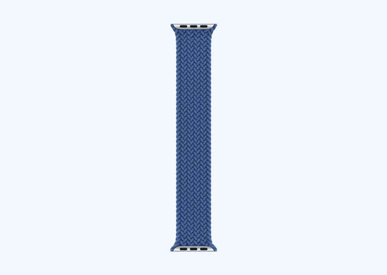 Denim Blue | Braided Solo Loop | iWatch Straps