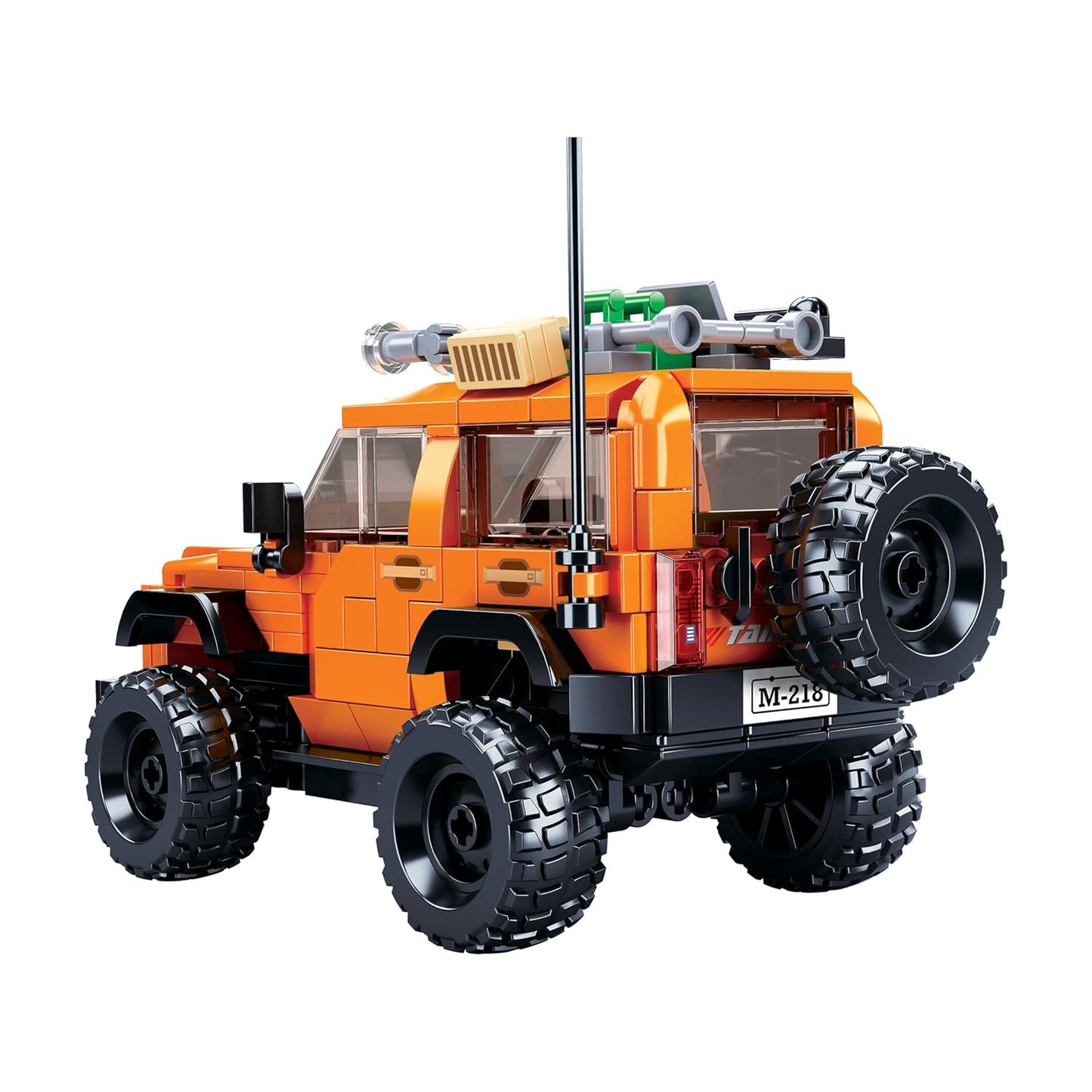 Sluban Model Bricks-Tank 300 SUV (302 pcs) Building Blocks Kit - TOY -  for Boys and Girls Aged 8 Years and Above Creative Construction Set