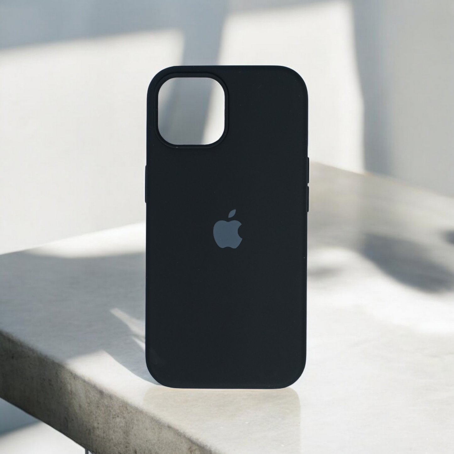 Silicon Back Cover | iPhone 16 Pro (Black, Grip Case, Silicon, Pack of: 1)