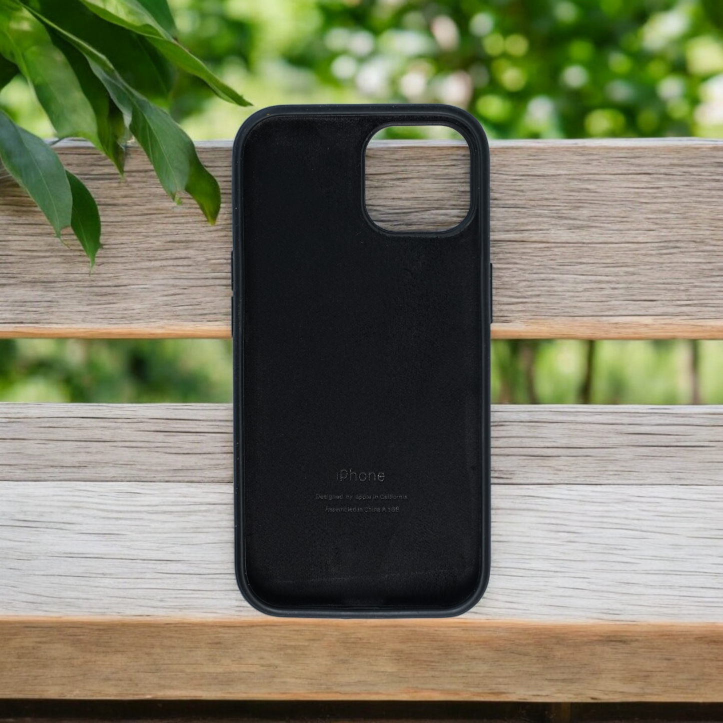 Silicon Back Cover | iPhone 15 Pro (Black, Grip Case, Silicon, Pack of: 1)