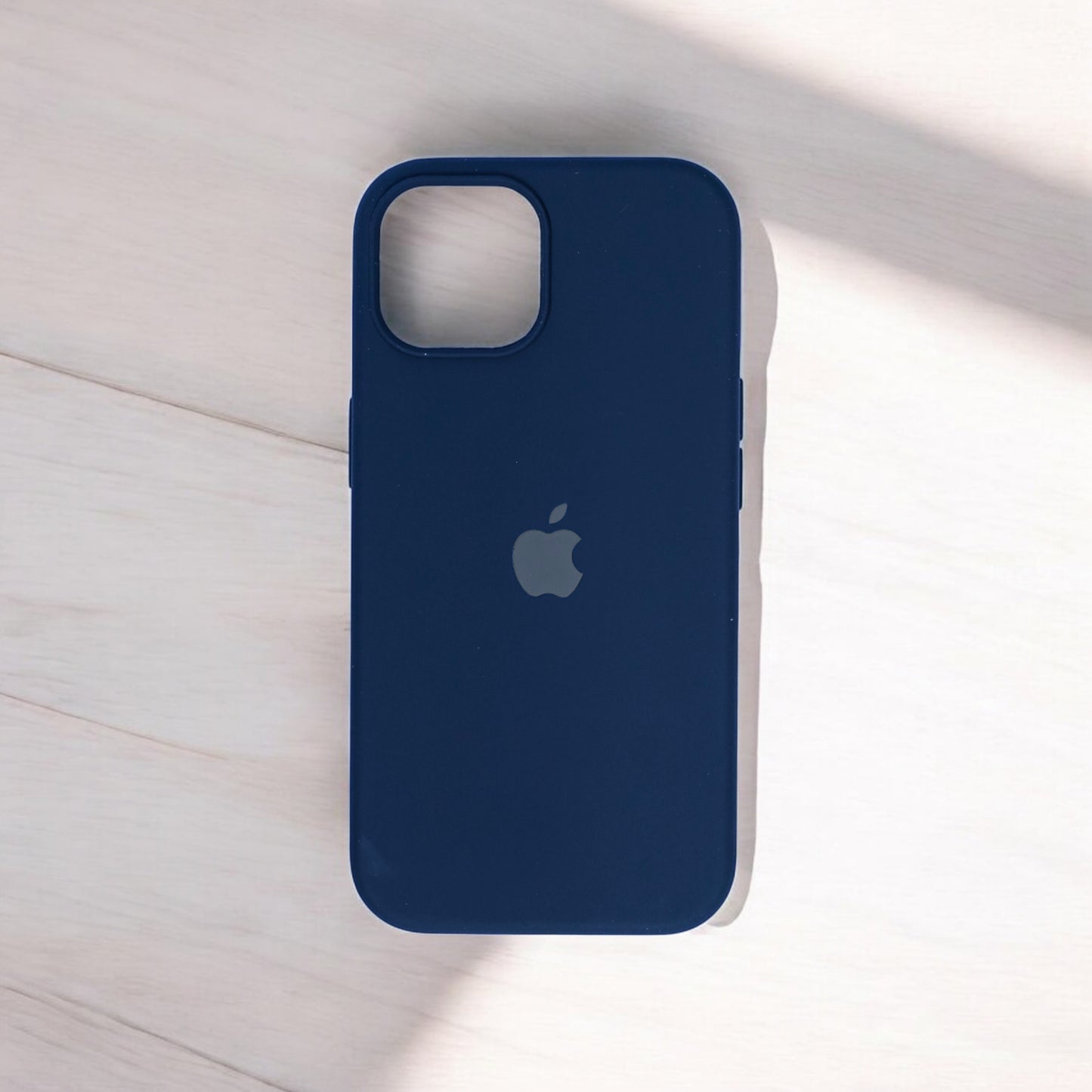 Silicon Back Cover | iPhone 12 Pro (Blue Grip Case, Silicon, Pack of: 1)