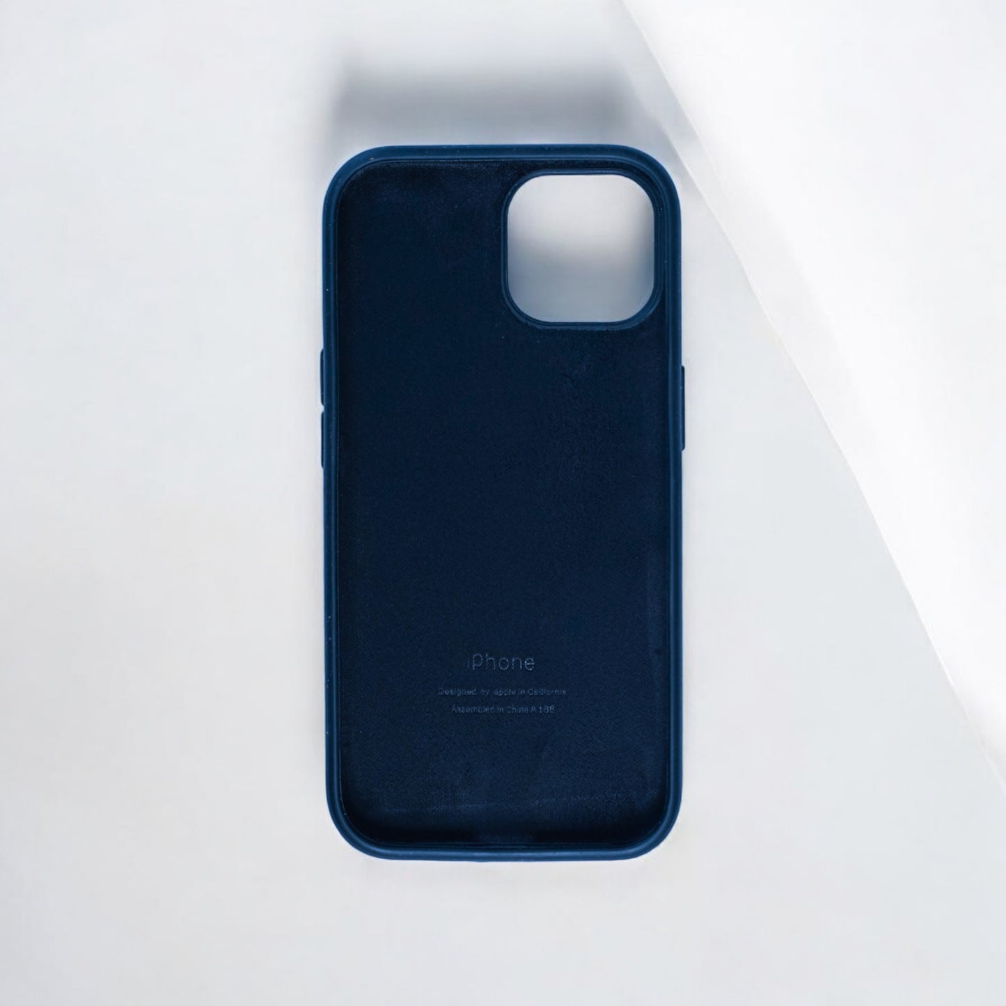 Silicon Back Cover | iPhone 14  (Dark Blue, Grip Case, Silicon, Pack of: 1)