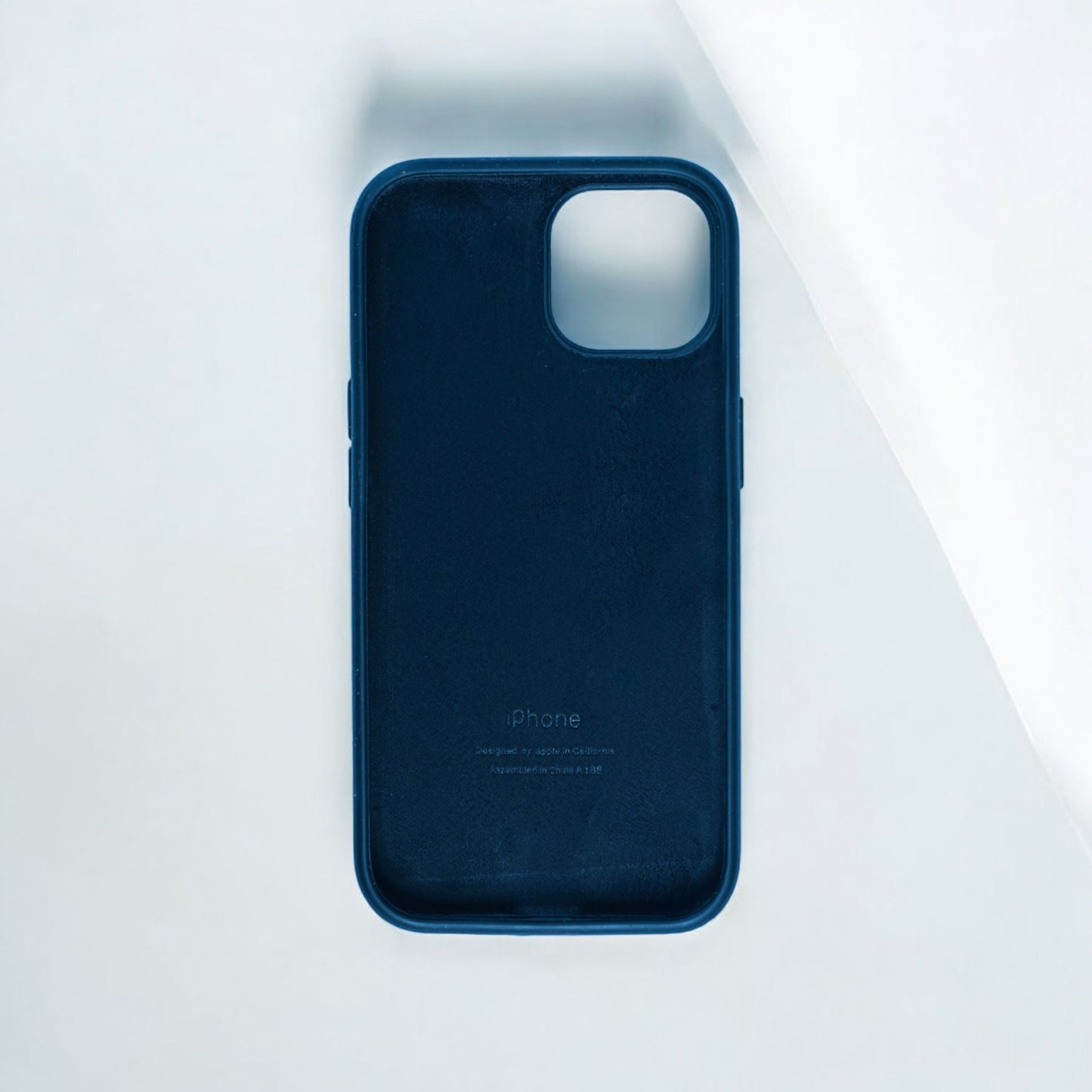 Silicon Back Cover | iPhone 13 Pro (Blue Grip Case, Silicon, Pack of: 1)