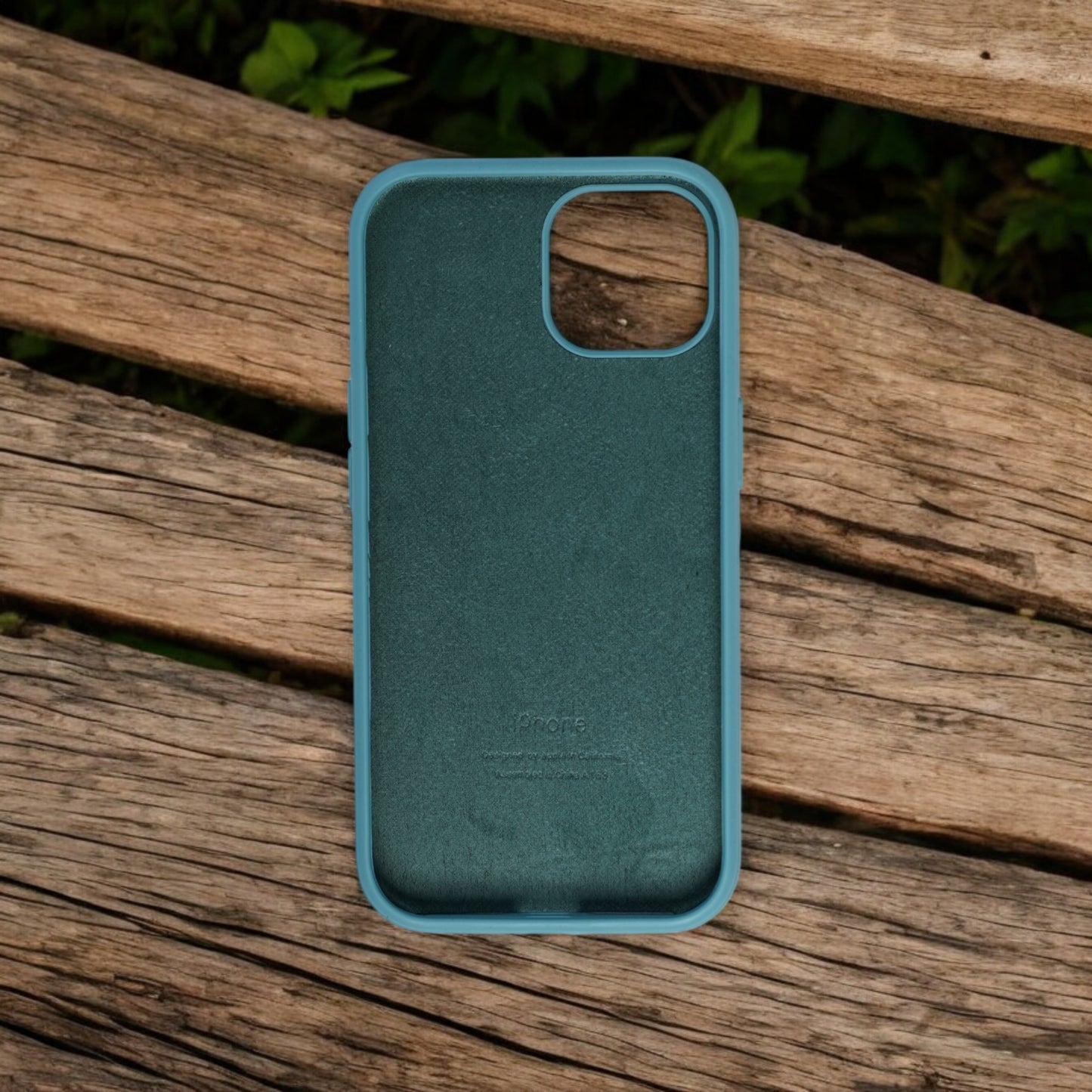 Silicon Back Cover | iPhone 15 Pro (Light Blue, Grip Case, Silicon, Pack of: 1)