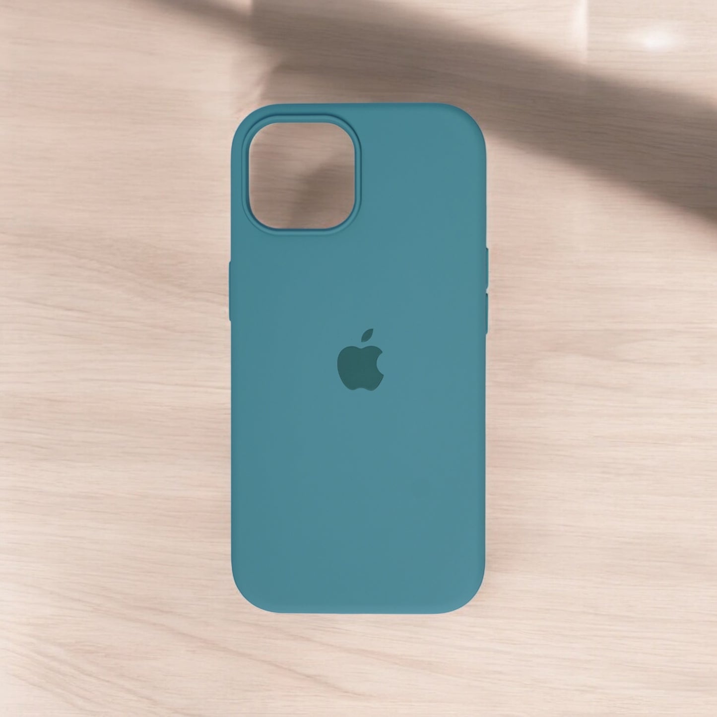Silicon Back Cover | iPhone 14  (Light Blue, Grip Case, Silicon, Pack of: 1)