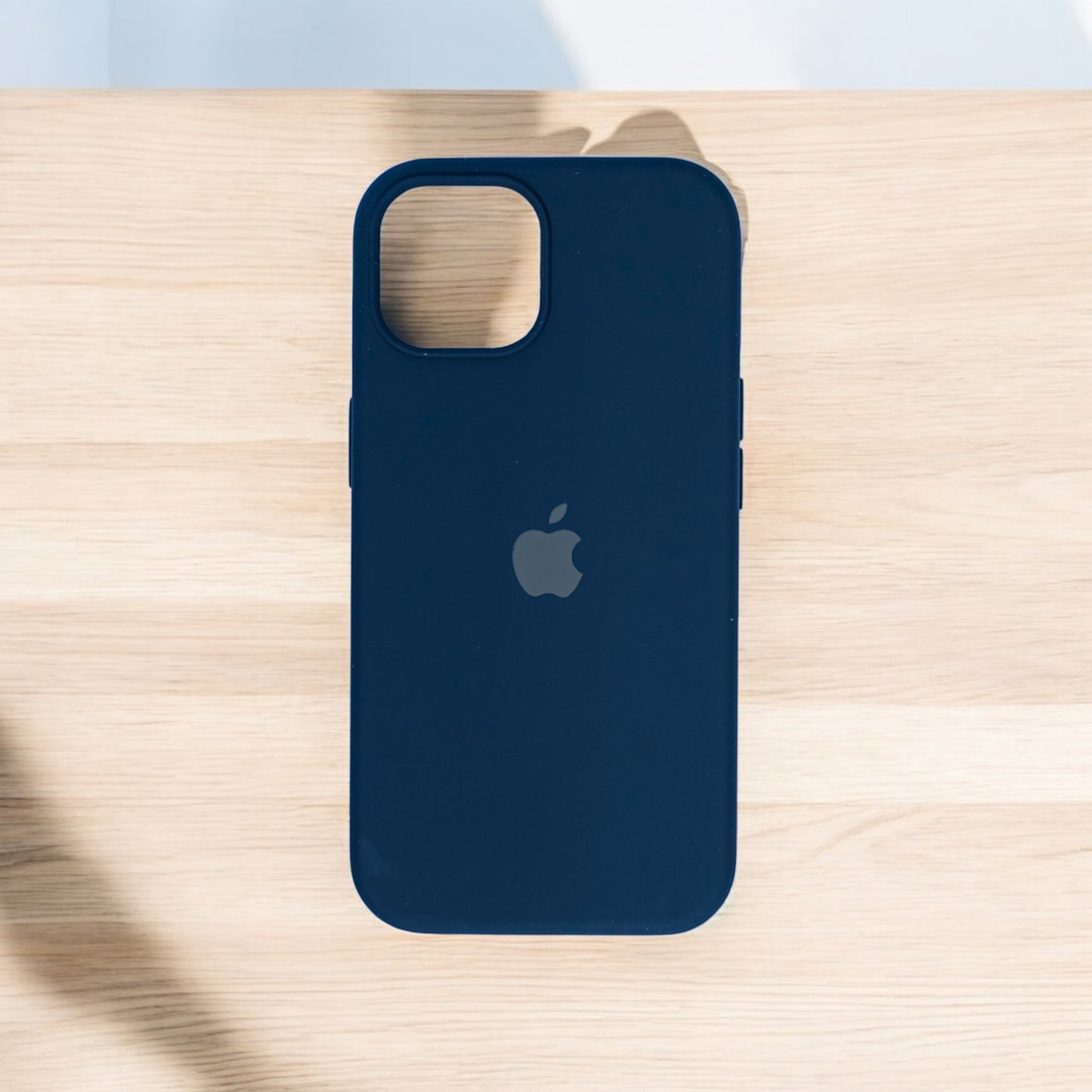 Silicon Back Cover | iPhone 14 Plus (Dark Blue, Grip Case, Silicon, Pack of: 1)