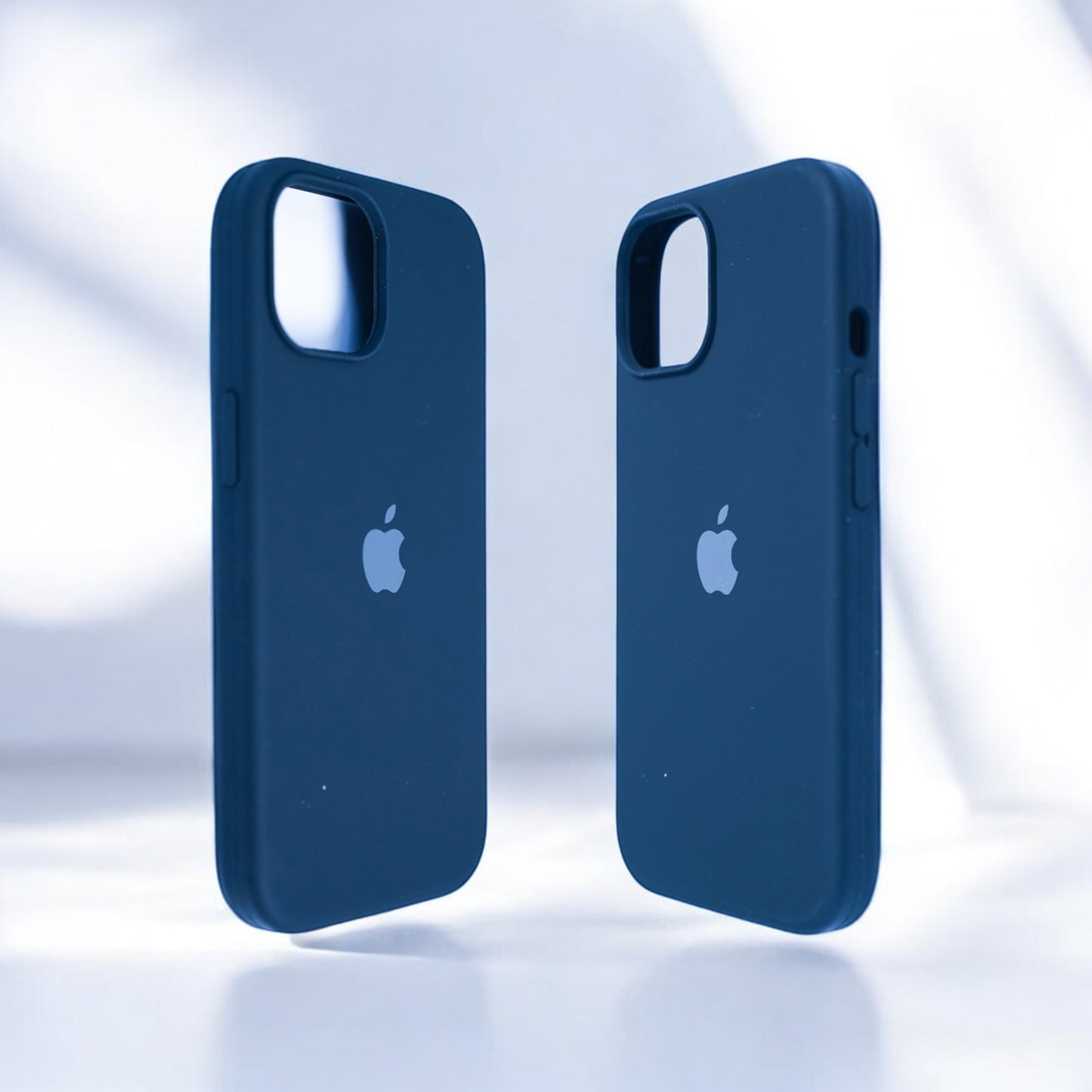 Silicon Back Cover | iPhone 13 mini  (Blue, Grip Case, Silicon, Pack of: 1)