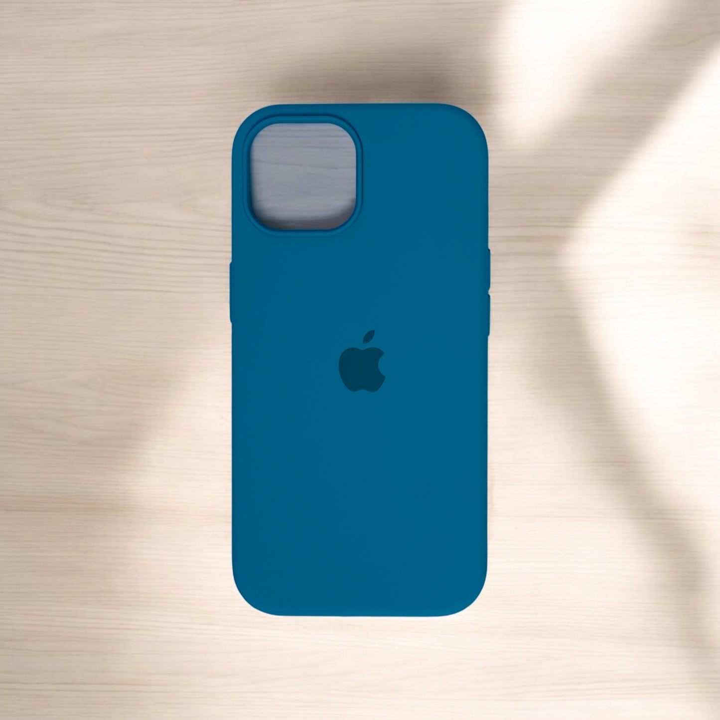 Silicon Back Cover | iPhone 14  (Blue Light, Grip Case, Silicon, Pack of: 1)