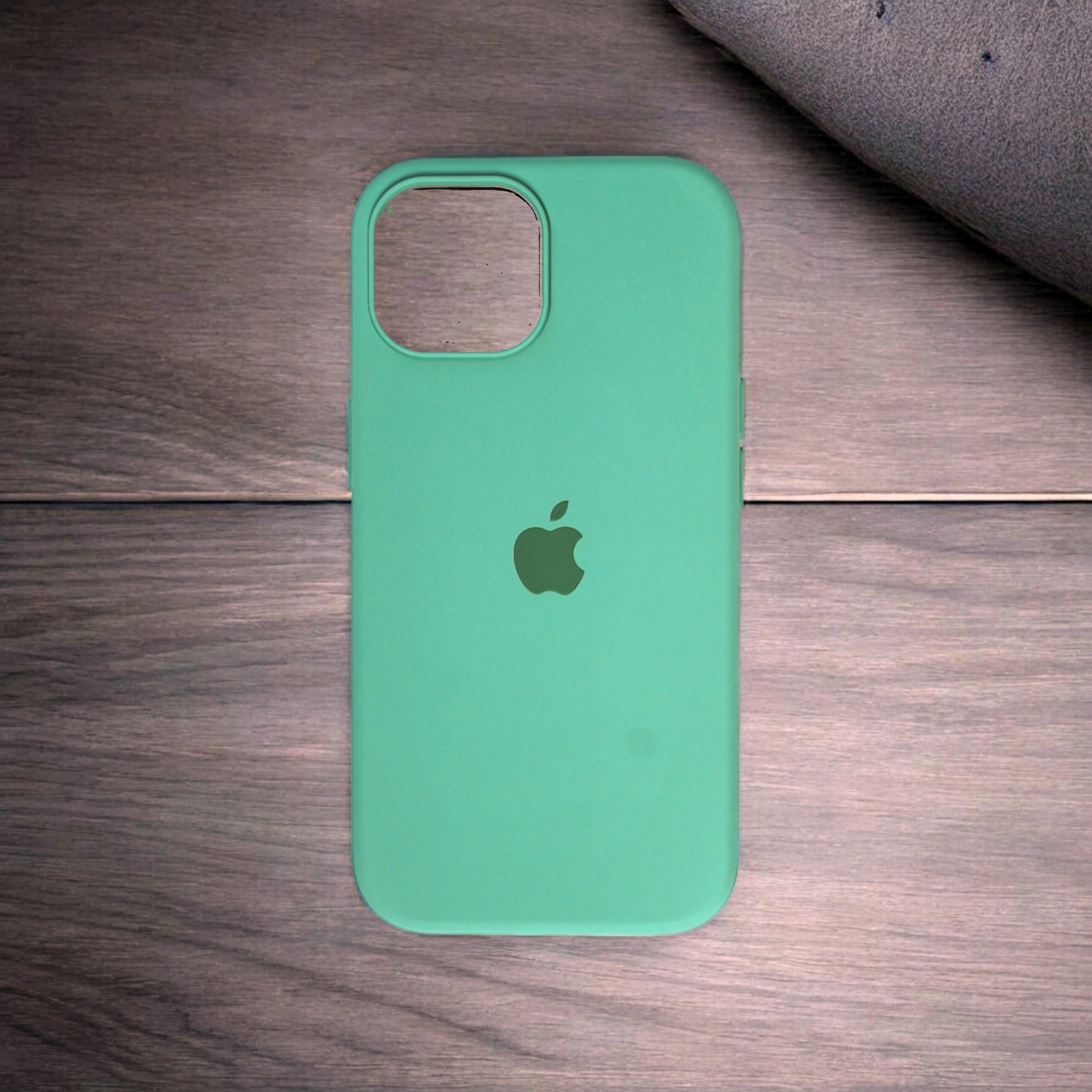 Silicon Back Cover | iPhone 15 Pro (Light Green, Grip Case, Silicon, Pack of: 1)
