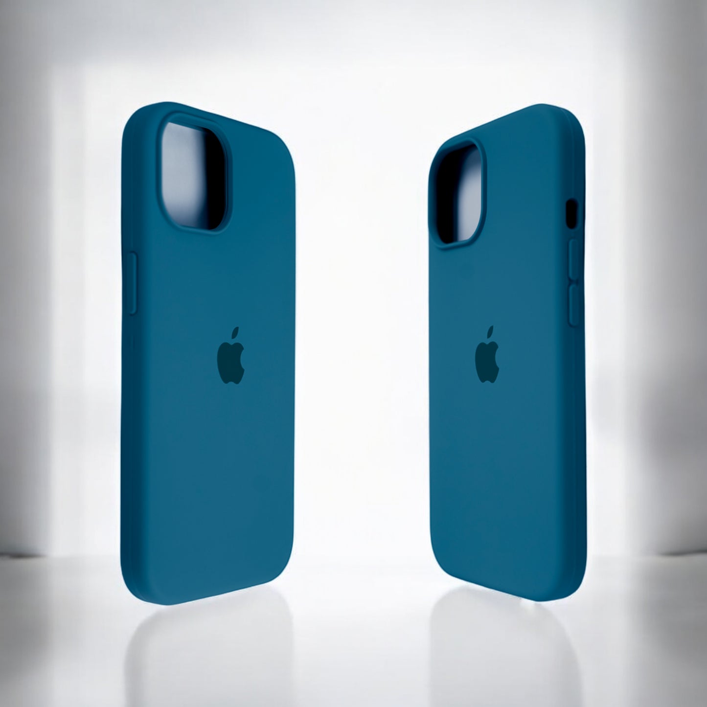 Silicon Back Cover | iPhone 14  (Blue Light, Grip Case, Silicon, Pack of: 1)