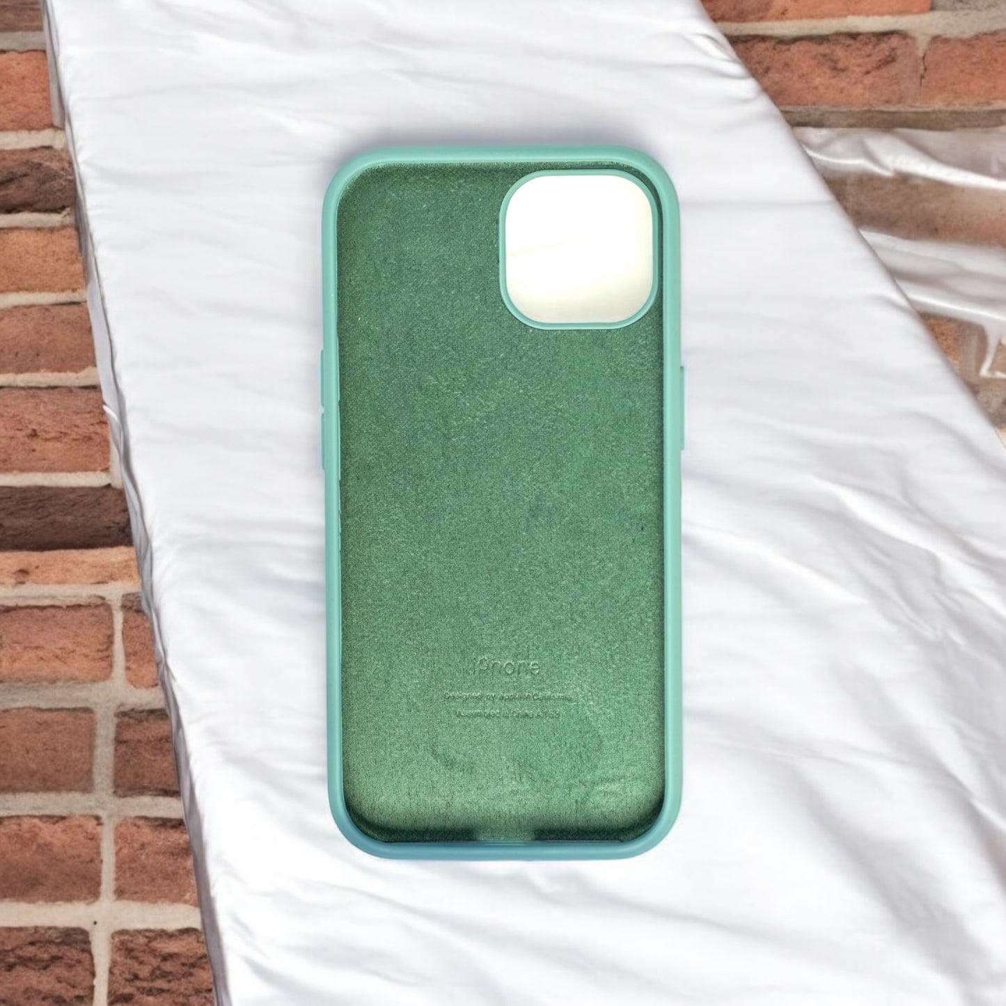 Silicon Back Cover | iPhone 15 Pro (Light Green, Grip Case, Silicon, Pack of: 1)