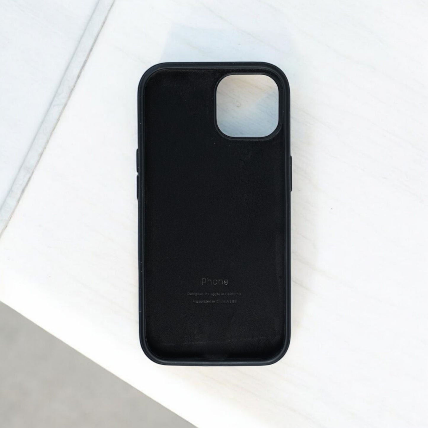 Silicon Back Cover | iPhone 12 (Black, Grip Case, Silicon, Pack of: 1)