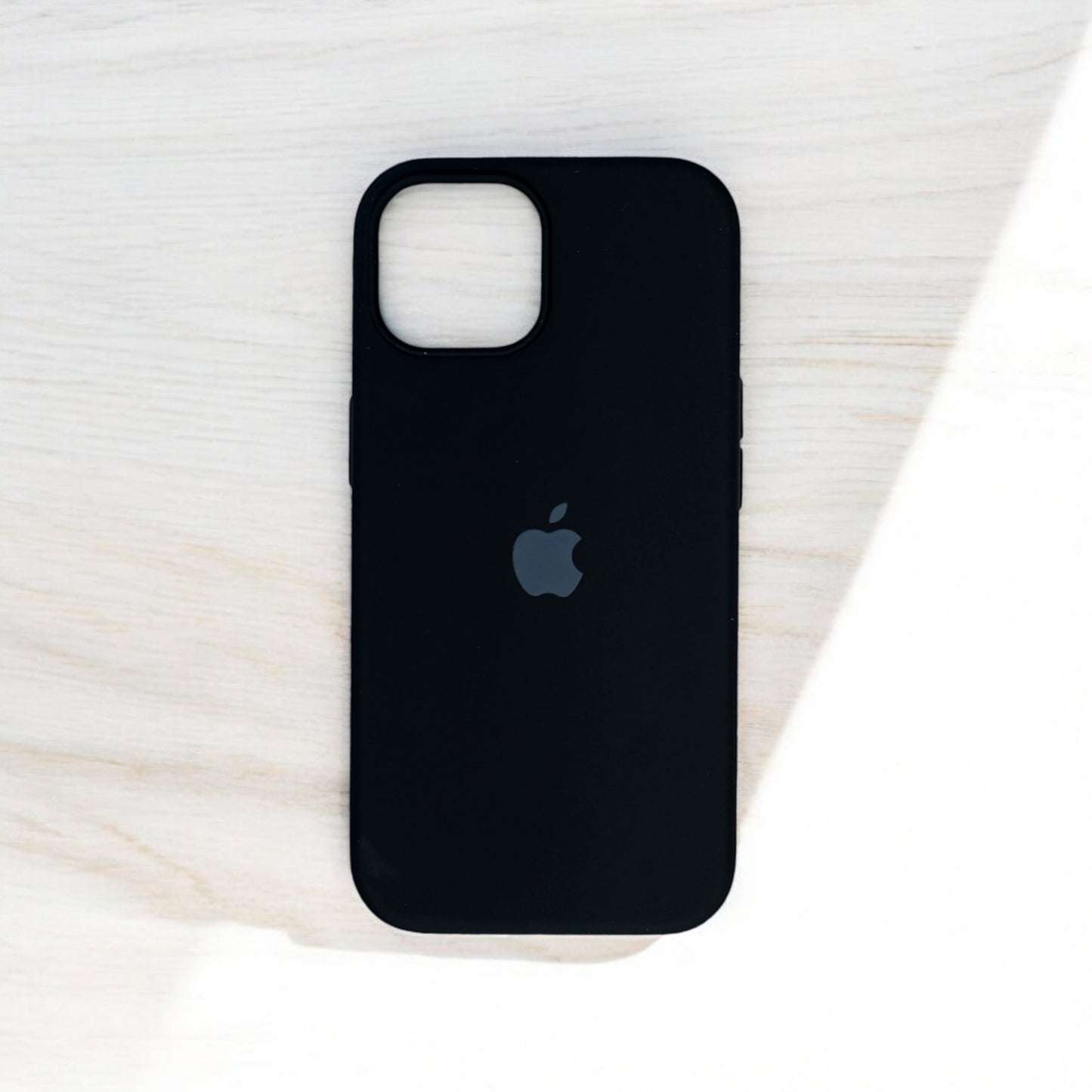 Silicon Back Cover | iPhone 14 Pro (Black Grip Case, Silicon, Pack of: 1)