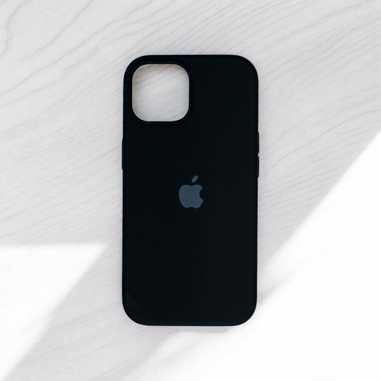 Silicon Back Cover | iPhone 12 Pro (Black Grip Case, Silicon, Pack of: 1)
