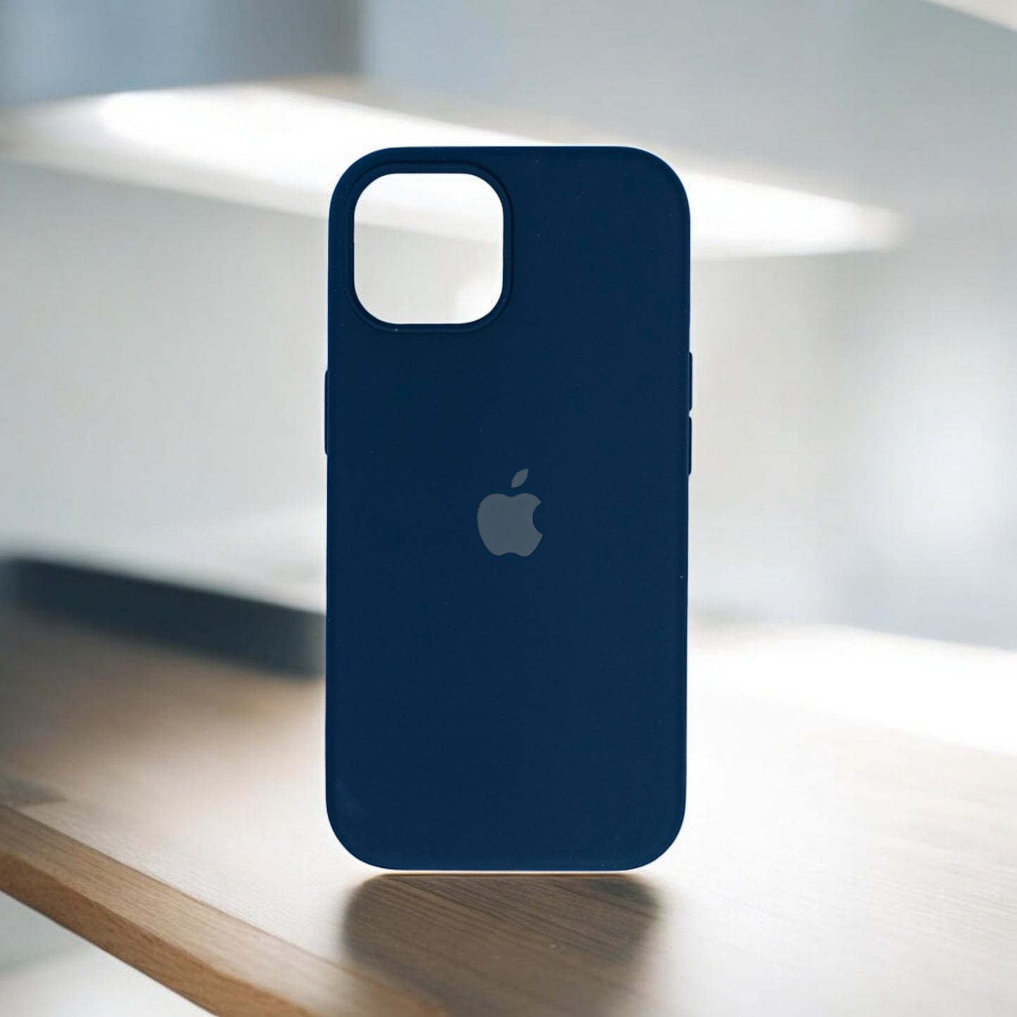 Silicon Back Cover | iPhone 13 Pro Max (Dark Blue  Grip Case, Silicon, Pack of: 1)