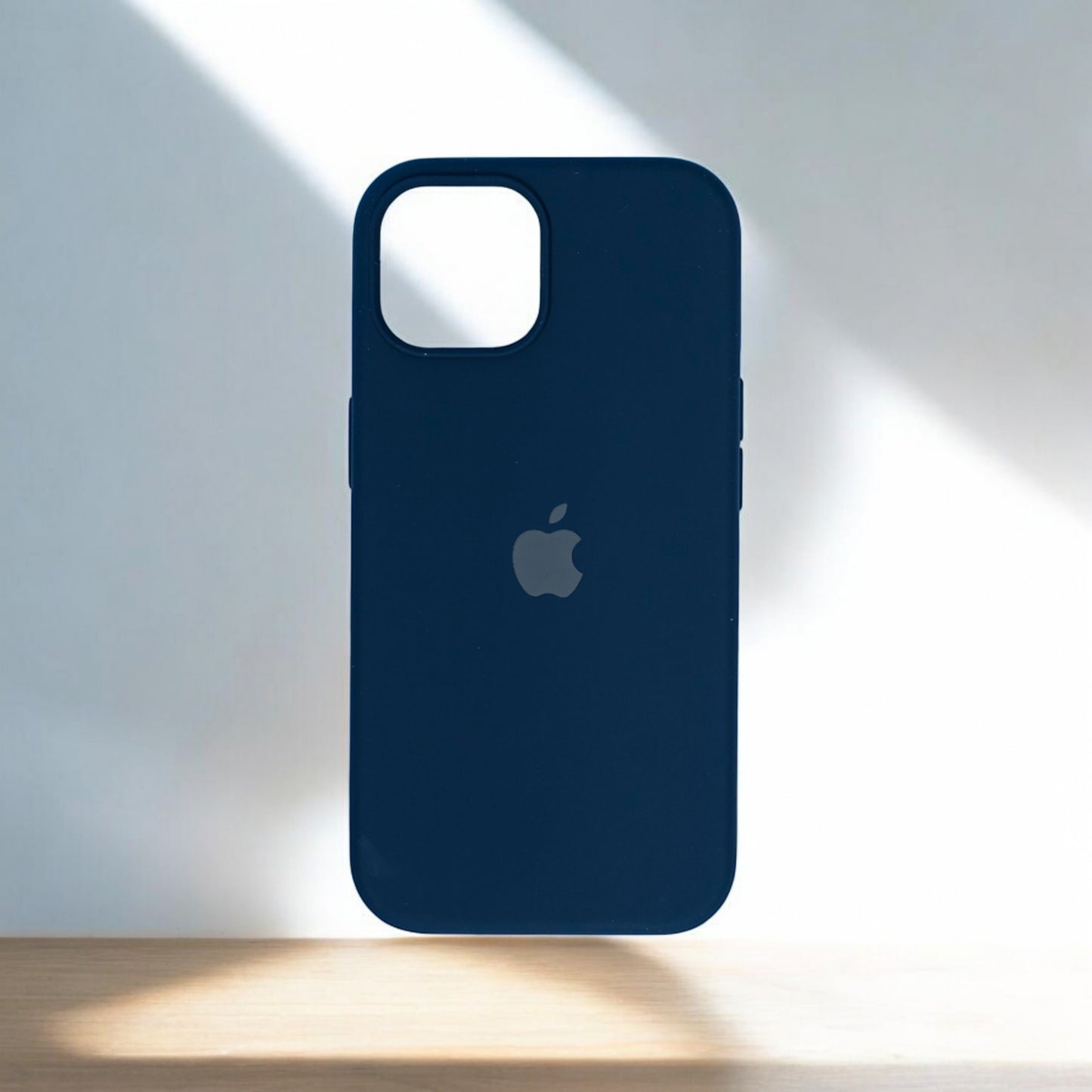 Silicon Back Cover | iPhone 14 Pro (Dark Blue Grip Case, Silicon, Pack of: 1)