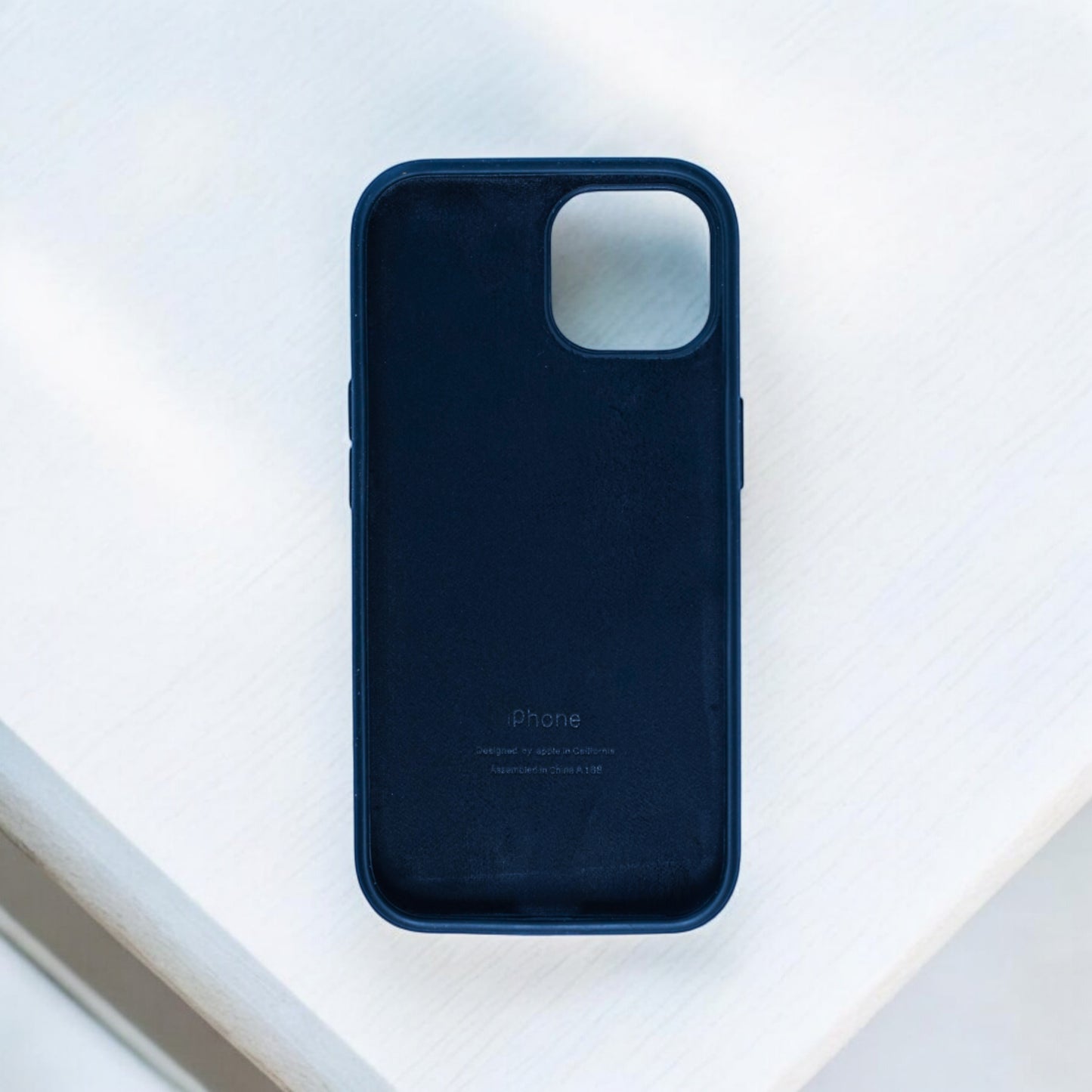 Silicon Back Cover | iPhone 14 Pro (Dark Blue Grip Case, Silicon, Pack of: 1)
