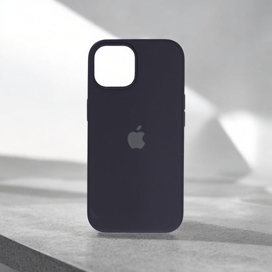 Silicon Back Cover | iPhone 14 Pro Max (Dark Gray Grip Case, Silicon, Pack of: 1)