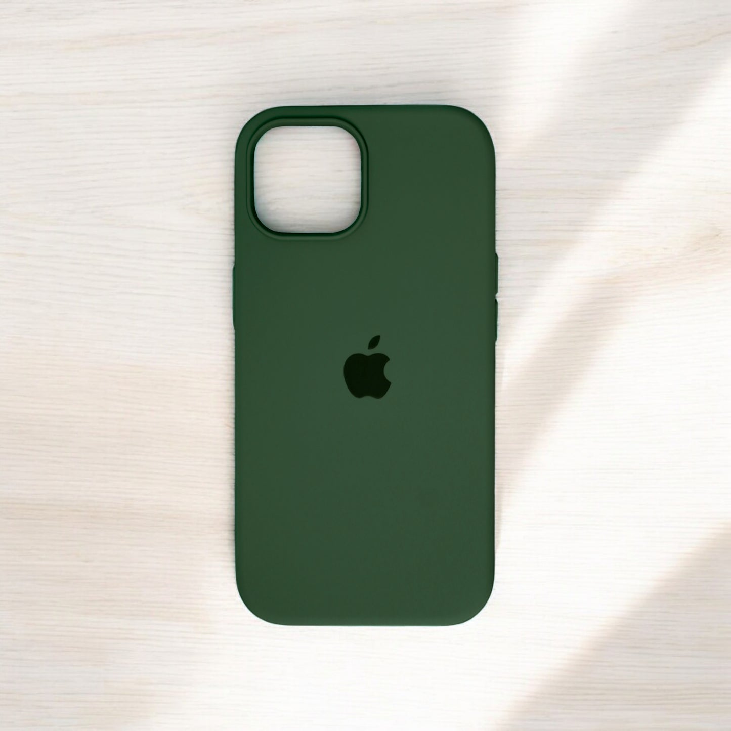 Silicon Back Cover | iPhone 13 Pro (Green Grip Case, Silicon, Pack of: 1)