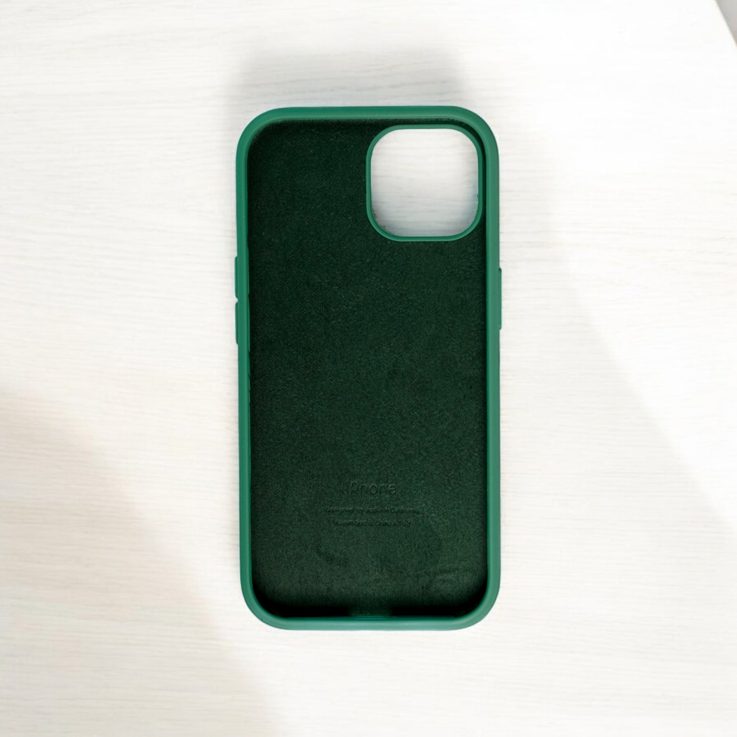 Silicon Back Cover | iPhone 13 Pro (Green Grip Case, Silicon, Pack of: 1)
