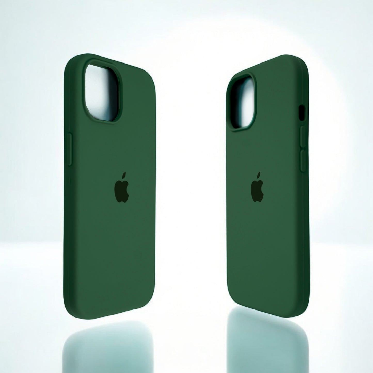 Silicon Back Cover | iPhone 13 Pro (Green Grip Case, Silicon, Pack of: 1)