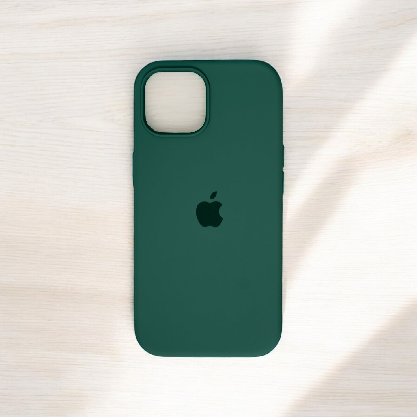 Silicon Back Cover | iPhone 14 Pro (Green Grip Case, Silicon, Pack of: 1)