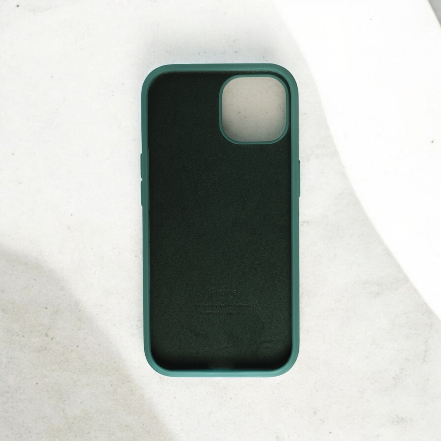 Silicon Back Cover | iPhone 14 Pro (Green Grip Case, Silicon, Pack of: 1)
