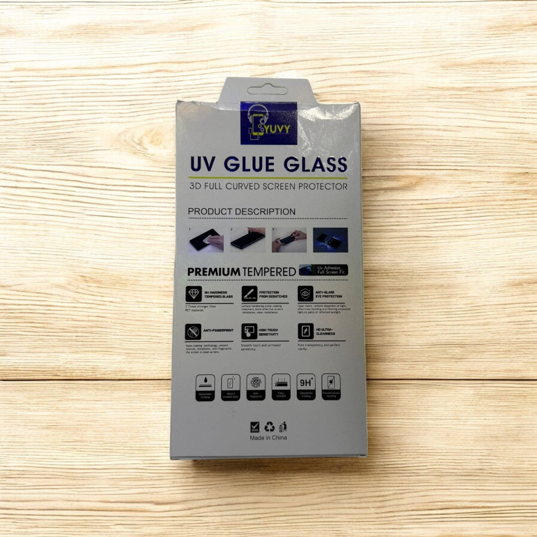 TEMPERED GLASS | Samsung S23 Ultra | 3D Full Curved UV Glue Screen Protector